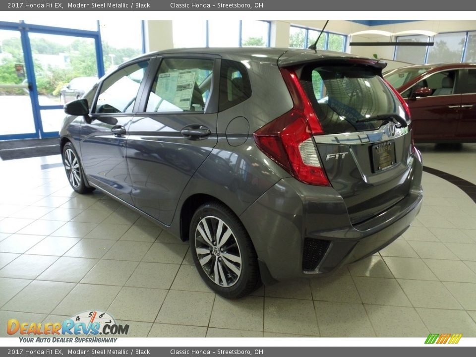 2017 Honda Fit EX Modern Steel Metallic / Black Photo #2