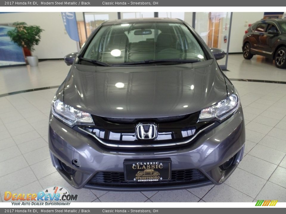 2017 Honda Fit EX Modern Steel Metallic / Black Photo #3