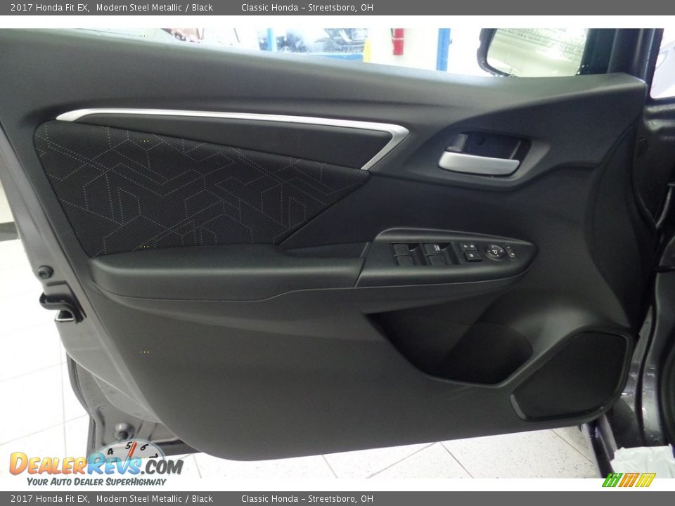 2017 Honda Fit EX Modern Steel Metallic / Black Photo #5