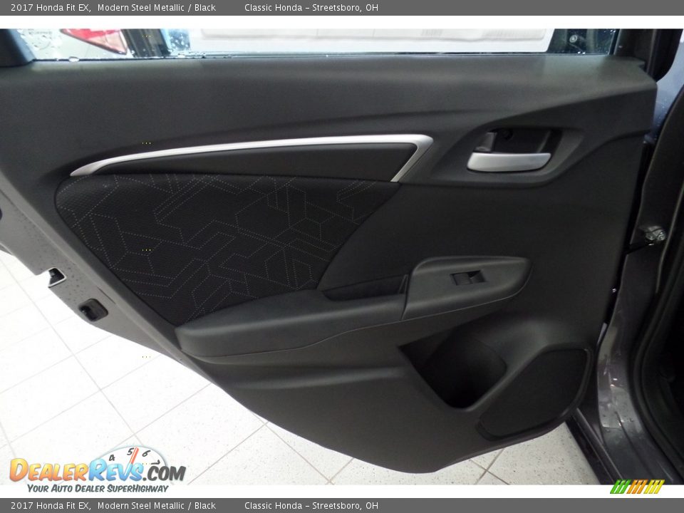 2017 Honda Fit EX Modern Steel Metallic / Black Photo #6