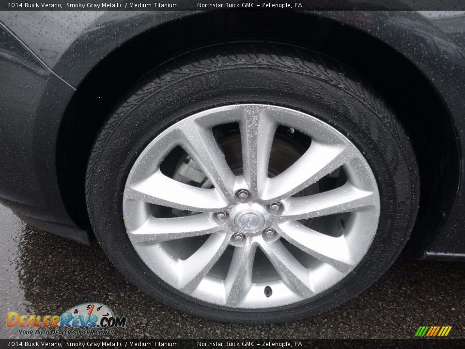 2014 Buick Verano Smoky Gray Metallic / Medium Titanium Photo #13