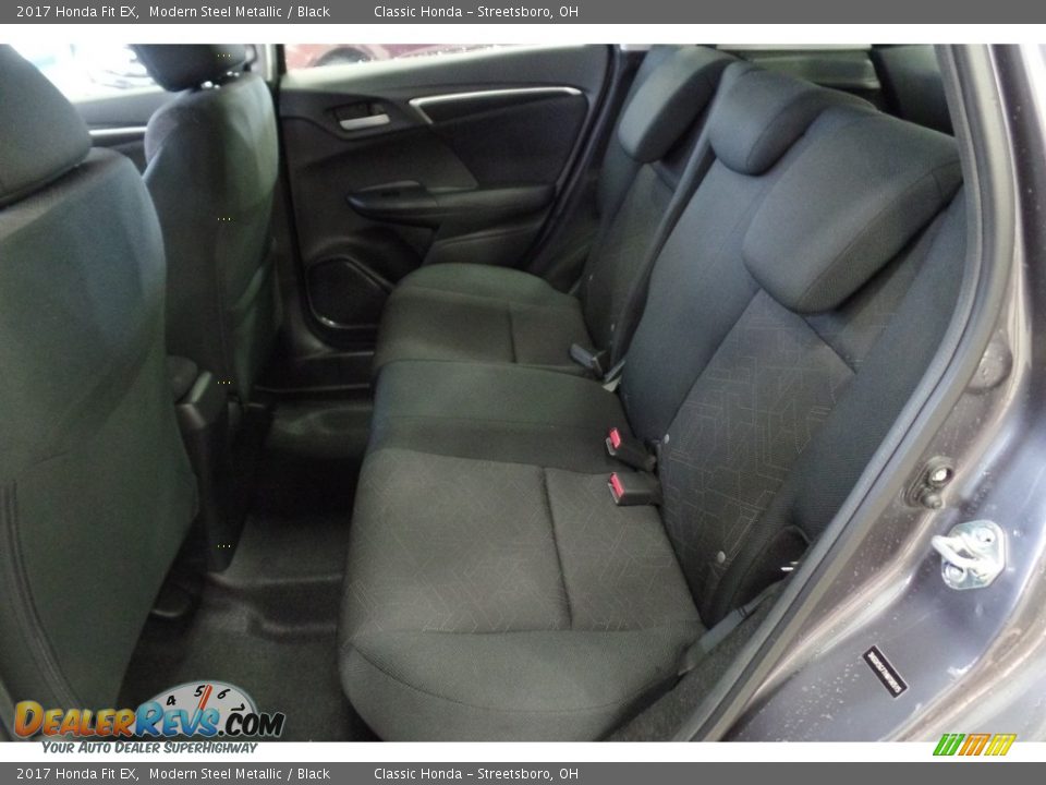 2017 Honda Fit EX Modern Steel Metallic / Black Photo #9