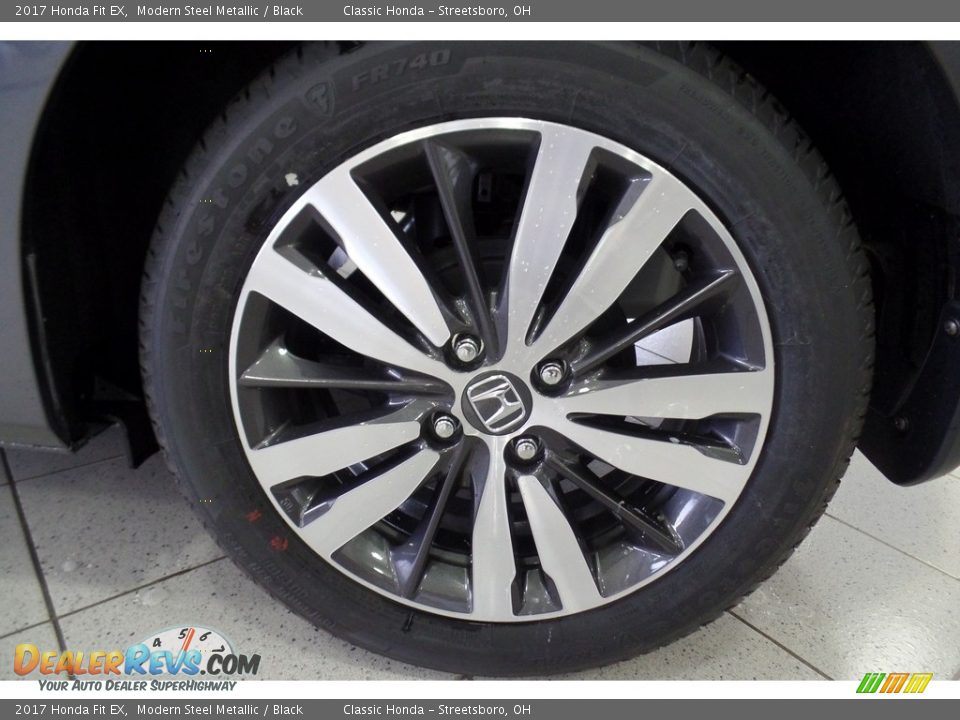 2017 Honda Fit EX Modern Steel Metallic / Black Photo #15