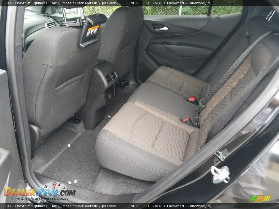 2018 Chevrolet Equinox LT AWD Mosaic Black Metallic / Jet Black Photo #8