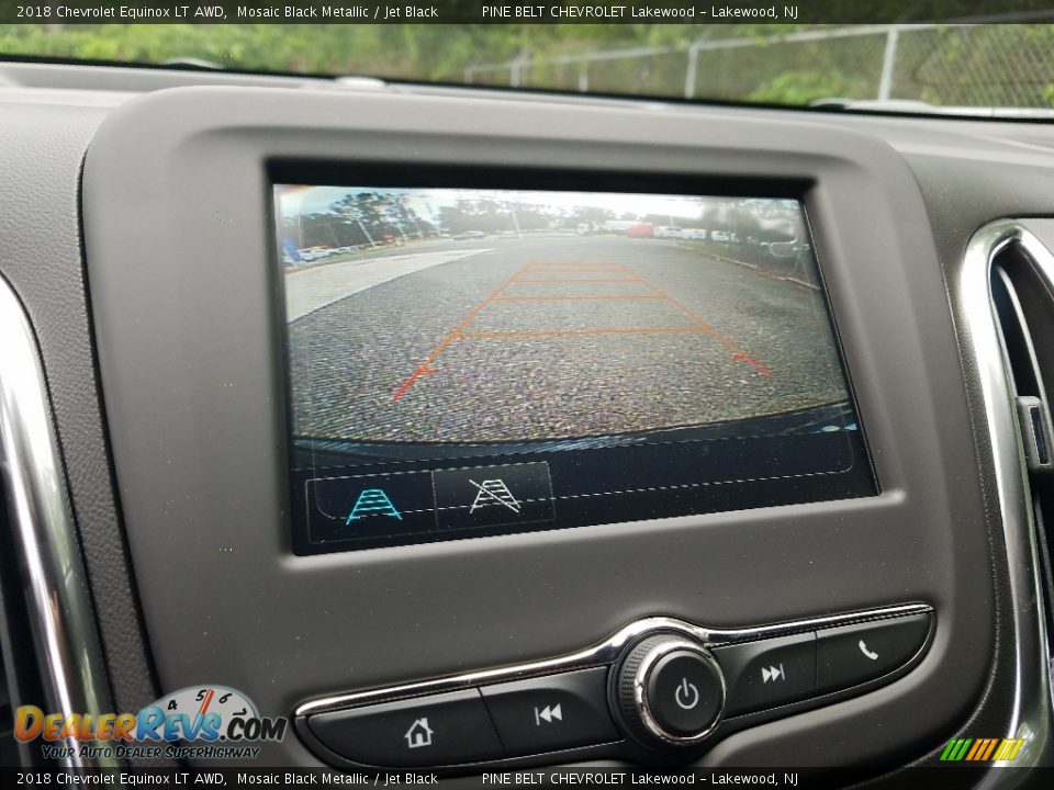 2018 Chevrolet Equinox LT AWD Mosaic Black Metallic / Jet Black Photo #10