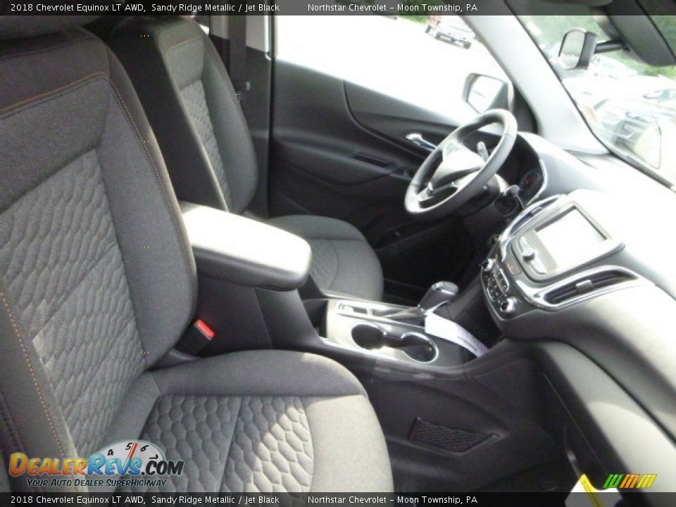 2018 Chevrolet Equinox LT AWD Sandy Ridge Metallic / Jet Black Photo #11