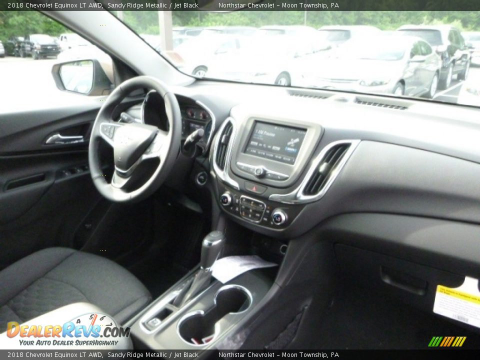 2018 Chevrolet Equinox LT AWD Sandy Ridge Metallic / Jet Black Photo #12