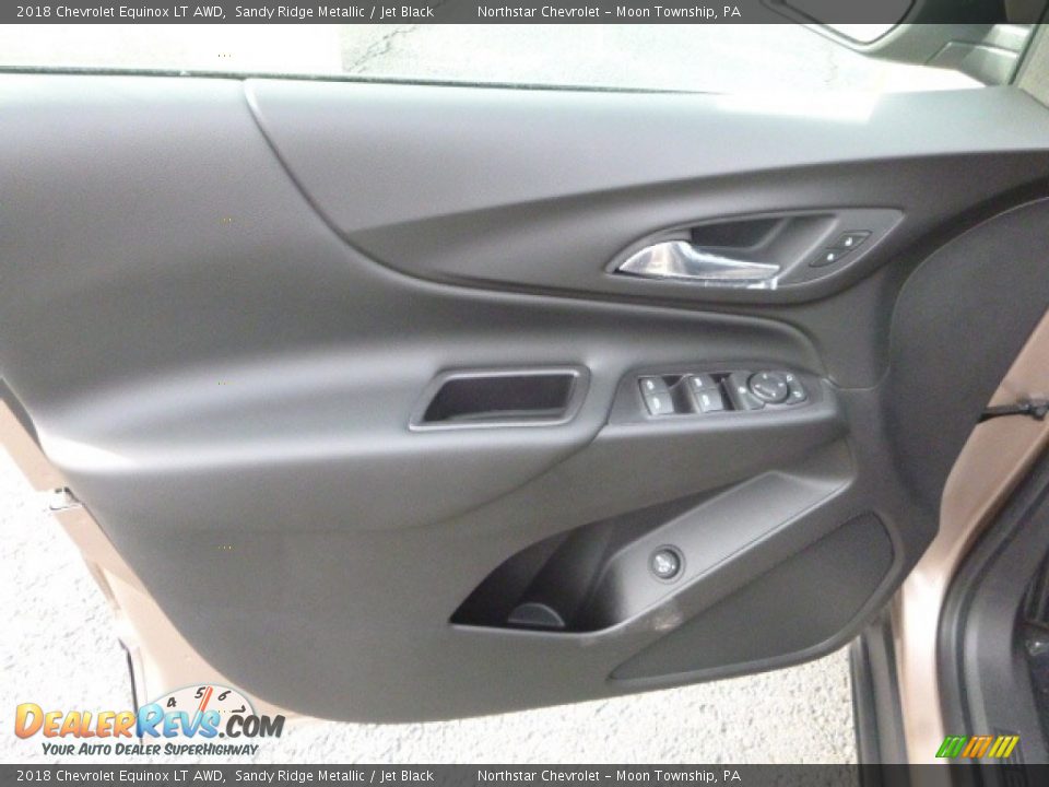 2018 Chevrolet Equinox LT AWD Sandy Ridge Metallic / Jet Black Photo #15