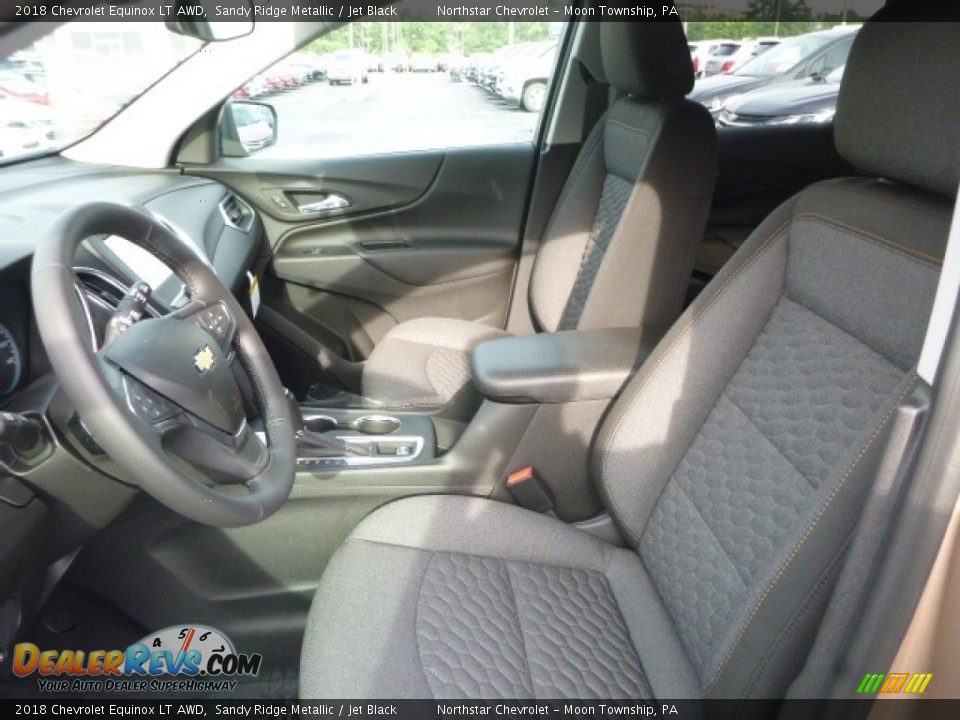 2018 Chevrolet Equinox LT AWD Sandy Ridge Metallic / Jet Black Photo #16