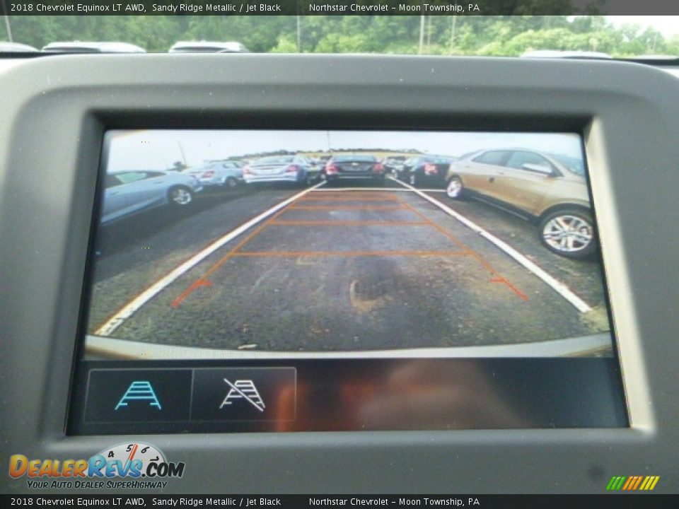 2018 Chevrolet Equinox LT AWD Sandy Ridge Metallic / Jet Black Photo #19
