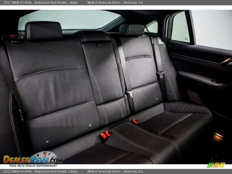 Rear Seat of 2017 BMW X4 M40i Photo #15