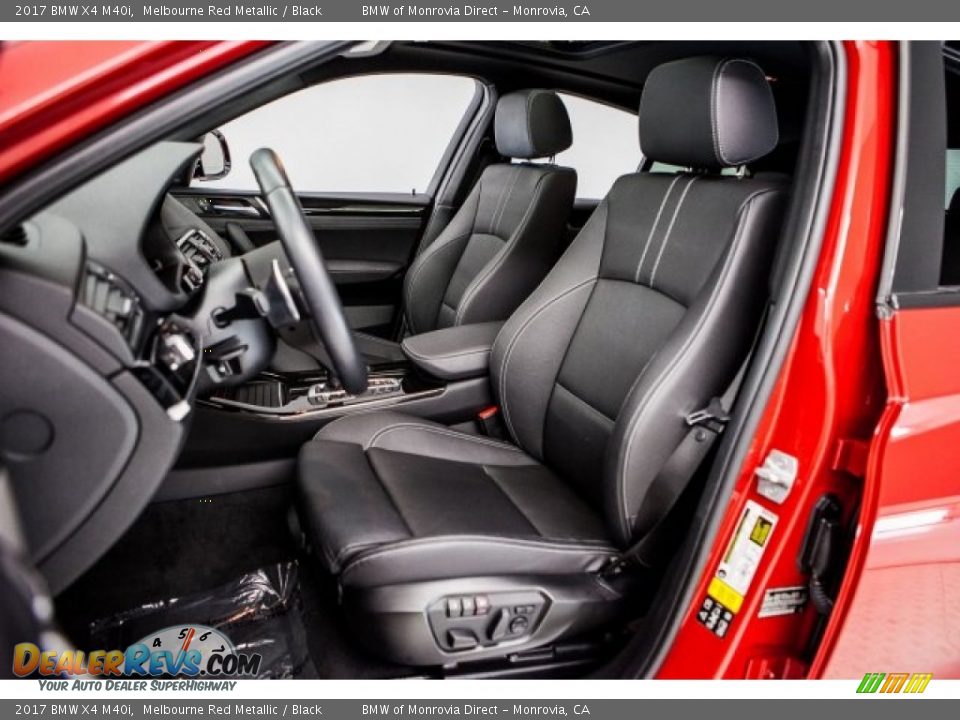Front Seat of 2017 BMW X4 M40i Photo #16