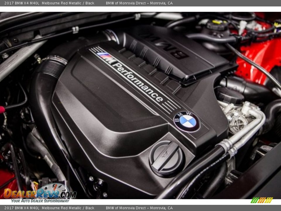 2017 BMW X4 M40i 3.0 Liter M DI TwinPower Turbocharged DOHC 24-Valve VVT Inline 6 Cylinder Engine Photo #28