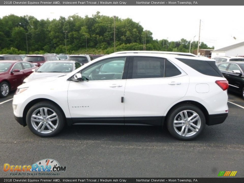 2018 Chevrolet Equinox Premier AWD Iridescent Pearl Tricoat / Medium Ash Gray Photo #2