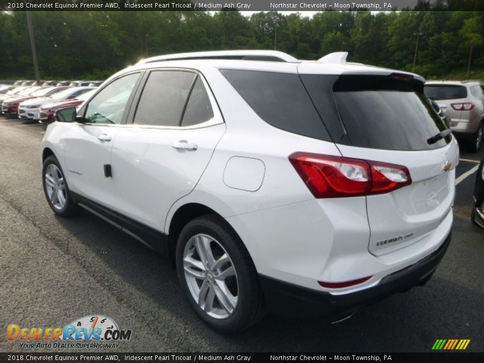 2018 Chevrolet Equinox Premier AWD Iridescent Pearl Tricoat / Medium Ash Gray Photo #3