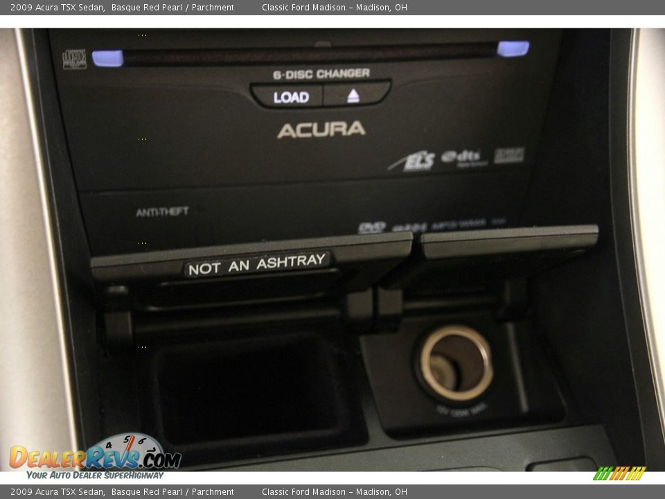 2009 Acura TSX Sedan Basque Red Pearl / Parchment Photo #17
