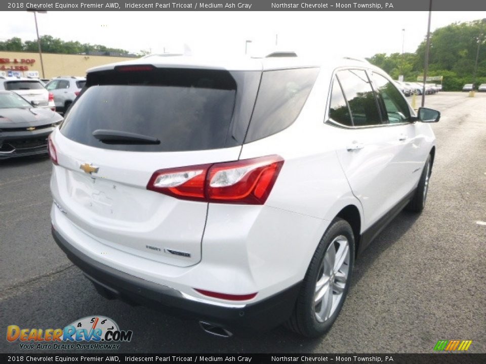 2018 Chevrolet Equinox Premier AWD Iridescent Pearl Tricoat / Medium Ash Gray Photo #5