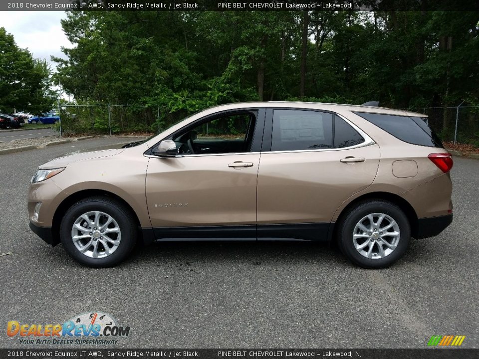 Sandy Ridge Metallic 2018 Chevrolet Equinox LT AWD Photo #3