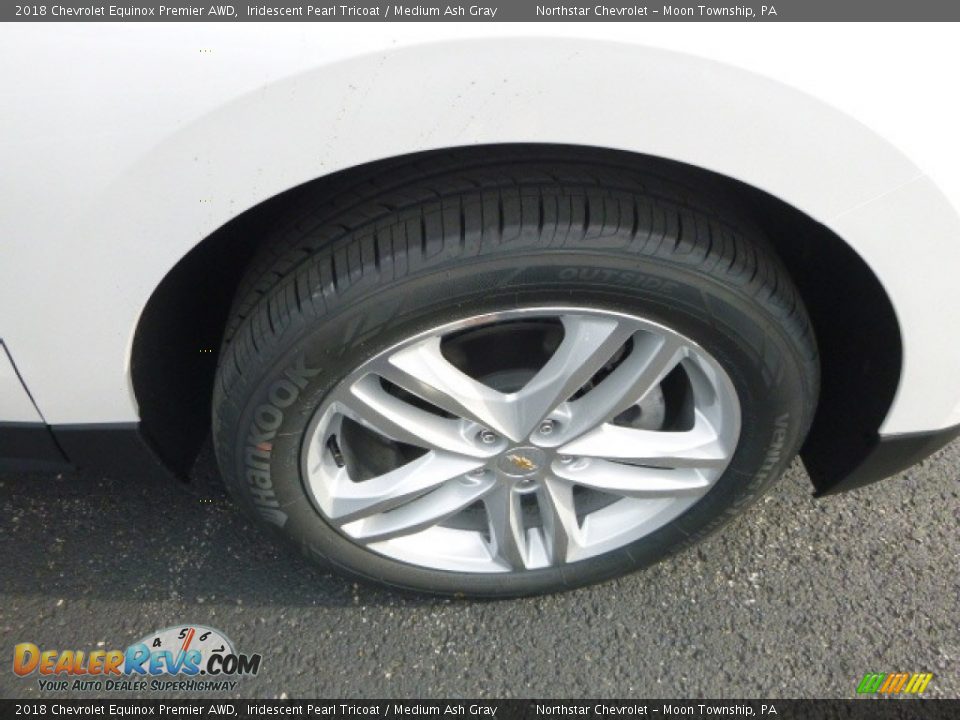 2018 Chevrolet Equinox Premier AWD Iridescent Pearl Tricoat / Medium Ash Gray Photo #8