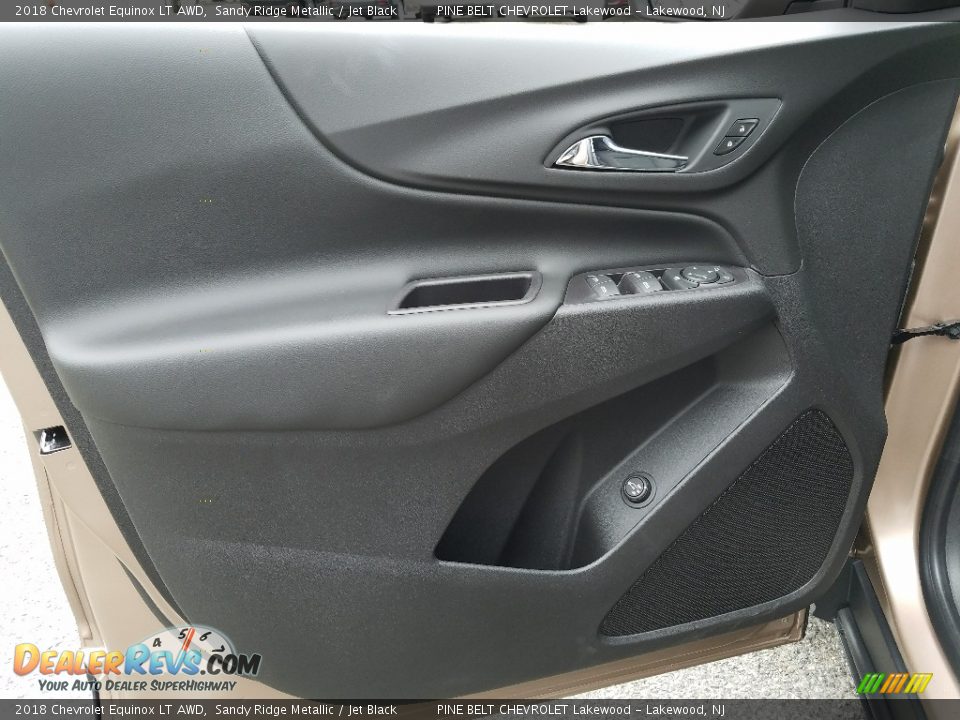 2018 Chevrolet Equinox LT AWD Sandy Ridge Metallic / Jet Black Photo #6