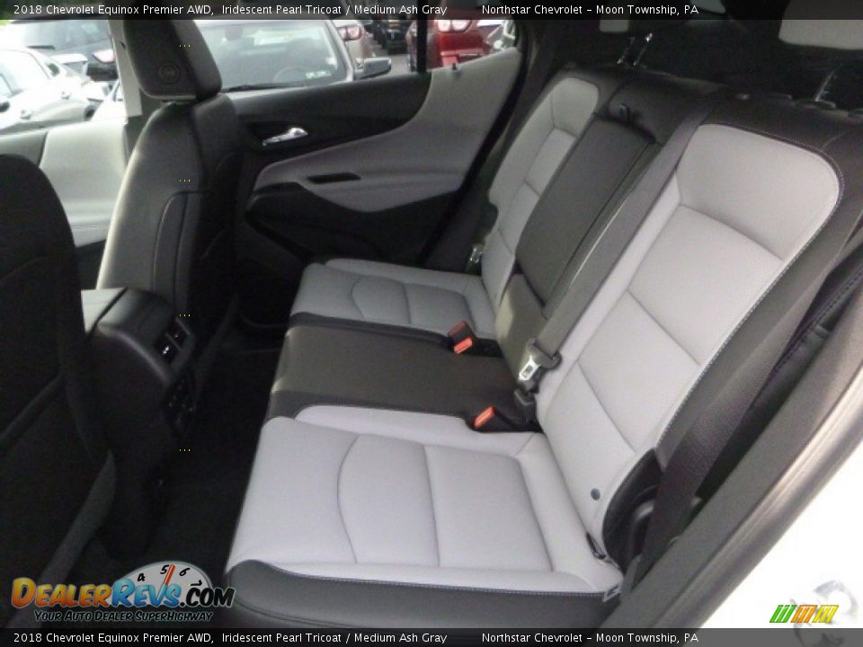 2018 Chevrolet Equinox Premier AWD Iridescent Pearl Tricoat / Medium Ash Gray Photo #12