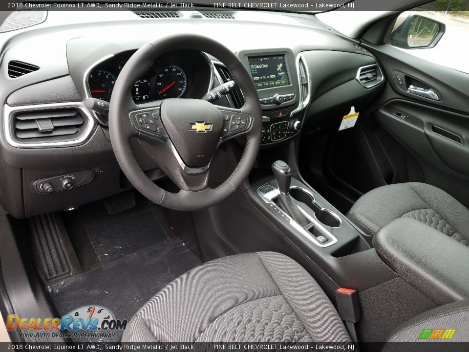 2018 Chevrolet Equinox LT AWD Sandy Ridge Metallic / Jet Black Photo #7