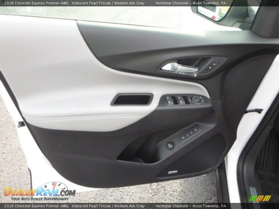 2018 Chevrolet Equinox Premier AWD Iridescent Pearl Tricoat / Medium Ash Gray Photo #14