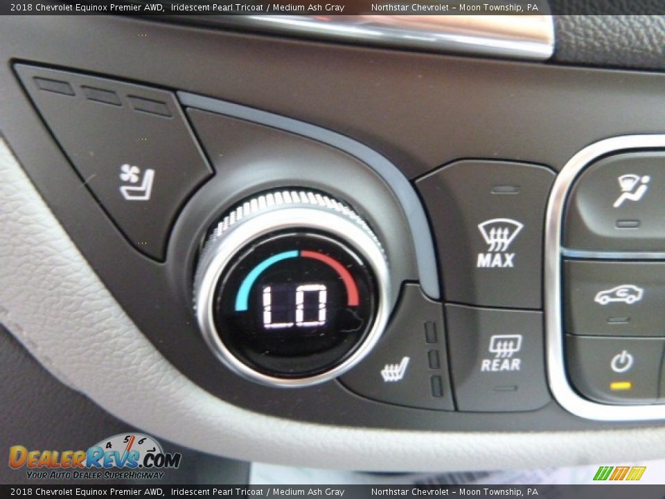 2018 Chevrolet Equinox Premier AWD Iridescent Pearl Tricoat / Medium Ash Gray Photo #19