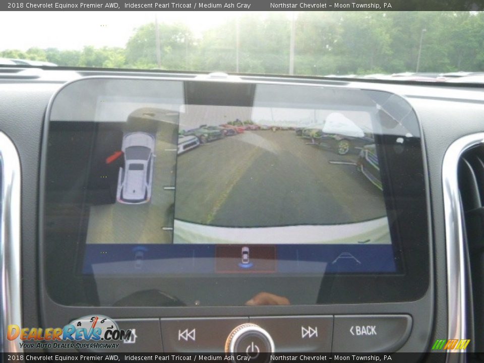 2018 Chevrolet Equinox Premier AWD Iridescent Pearl Tricoat / Medium Ash Gray Photo #20