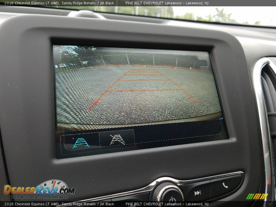 2018 Chevrolet Equinox LT AWD Sandy Ridge Metallic / Jet Black Photo #12