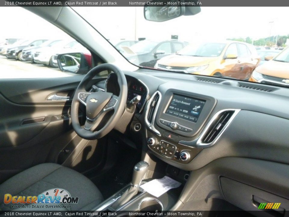 2018 Chevrolet Equinox LT AWD Cajun Red Tintcoat / Jet Black Photo #12