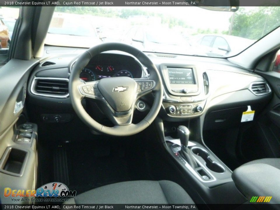 2018 Chevrolet Equinox LT AWD Cajun Red Tintcoat / Jet Black Photo #14