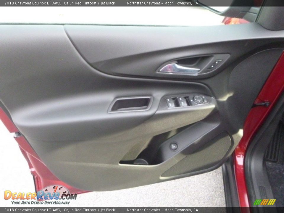 2018 Chevrolet Equinox LT AWD Cajun Red Tintcoat / Jet Black Photo #15