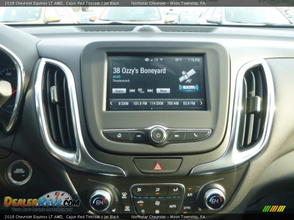 2018 Chevrolet Equinox LT AWD Cajun Red Tintcoat / Jet Black Photo #18