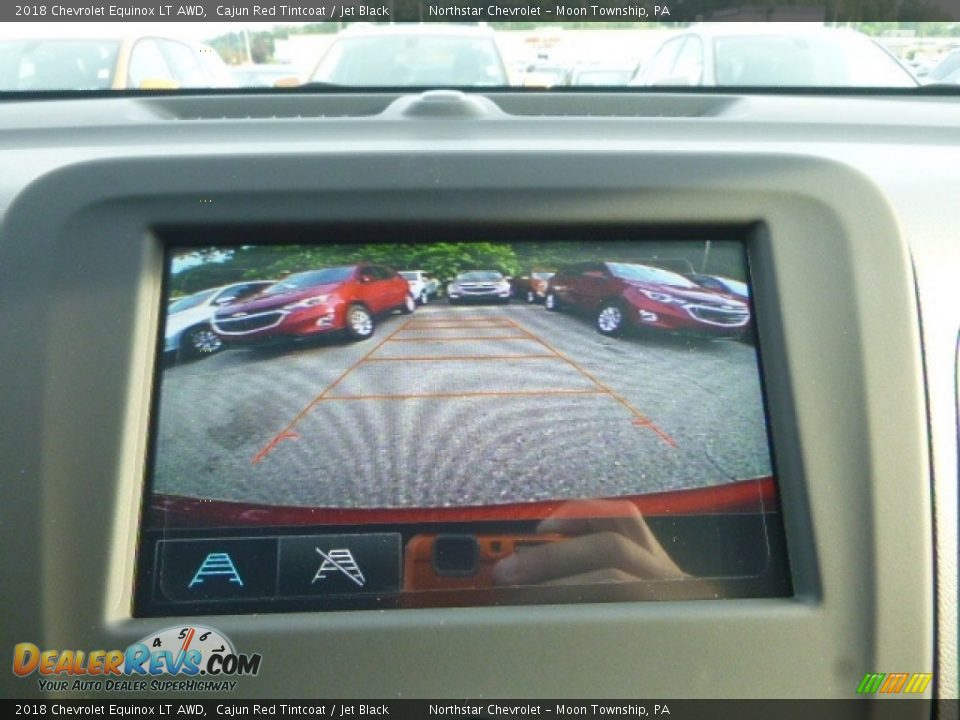2018 Chevrolet Equinox LT AWD Cajun Red Tintcoat / Jet Black Photo #19