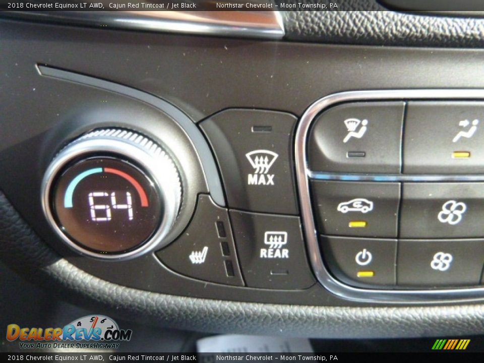 2018 Chevrolet Equinox LT AWD Cajun Red Tintcoat / Jet Black Photo #20