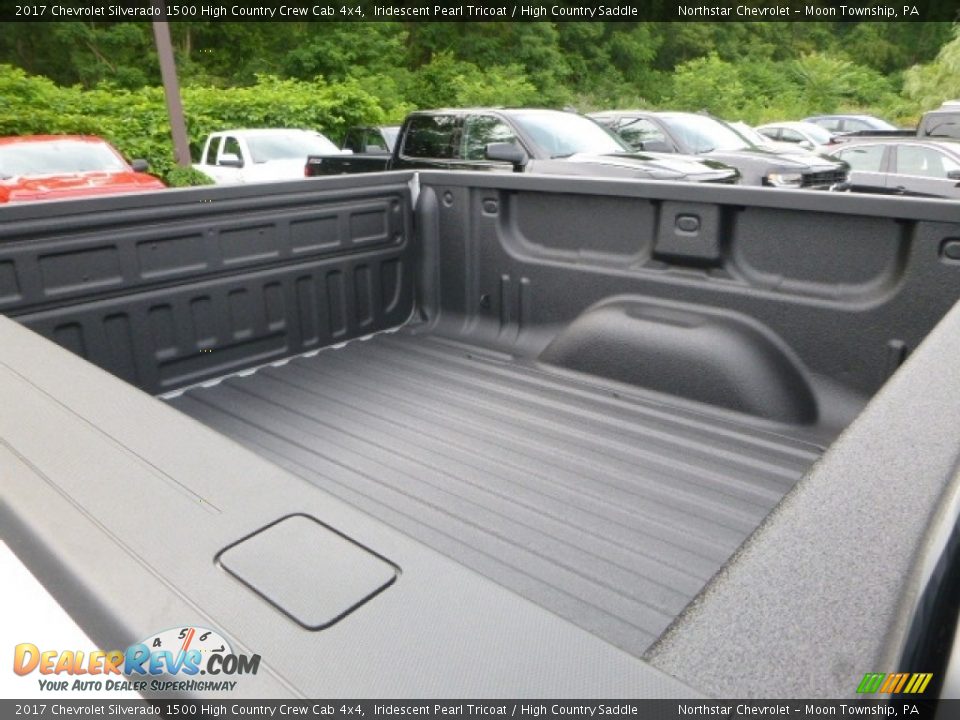 2017 Chevrolet Silverado 1500 High Country Crew Cab 4x4 Iridescent Pearl Tricoat / High Country Saddle Photo #13