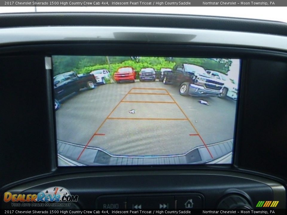 2017 Chevrolet Silverado 1500 High Country Crew Cab 4x4 Iridescent Pearl Tricoat / High Country Saddle Photo #21