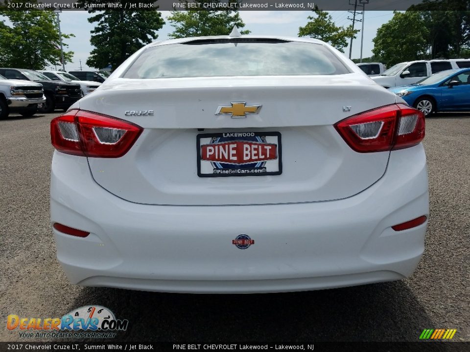2017 Chevrolet Cruze LT Summit White / Jet Black Photo #5
