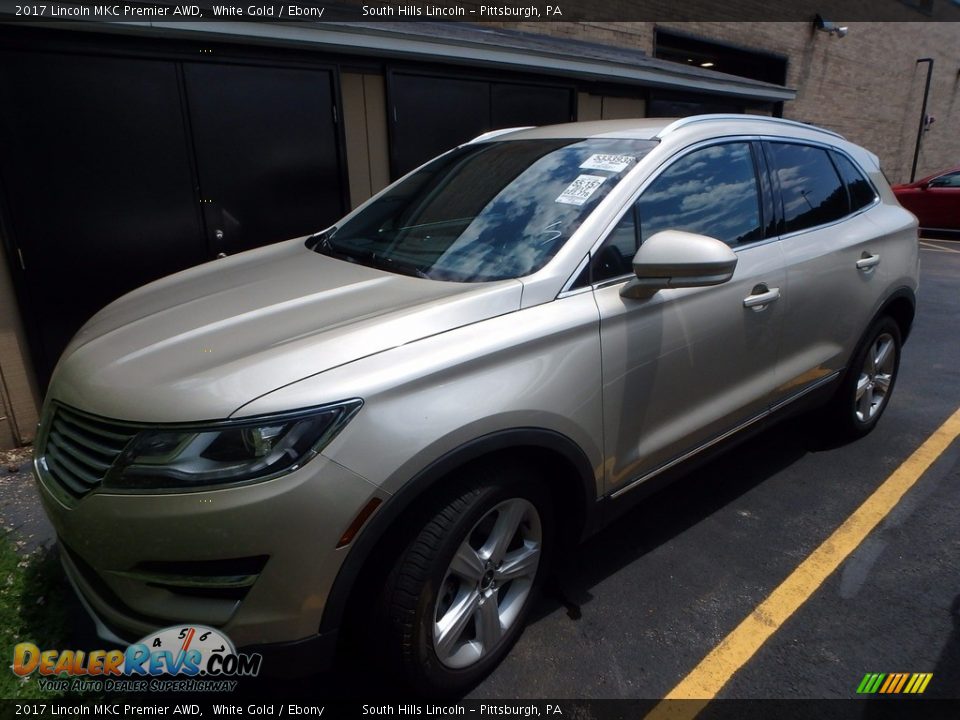 2017 Lincoln MKC Premier AWD White Gold / Ebony Photo #1