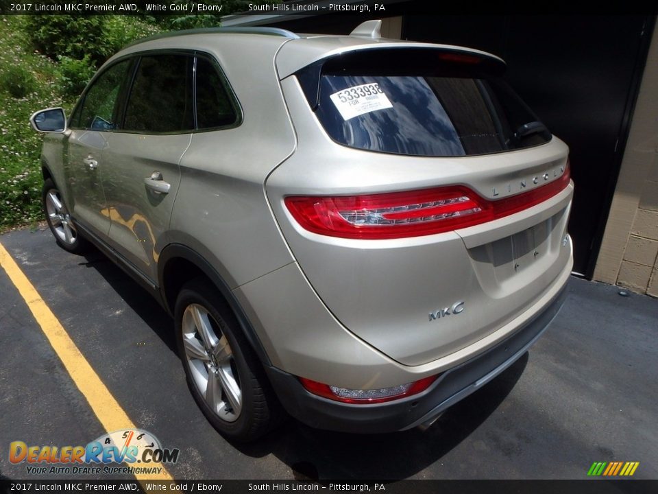 2017 Lincoln MKC Premier AWD White Gold / Ebony Photo #2
