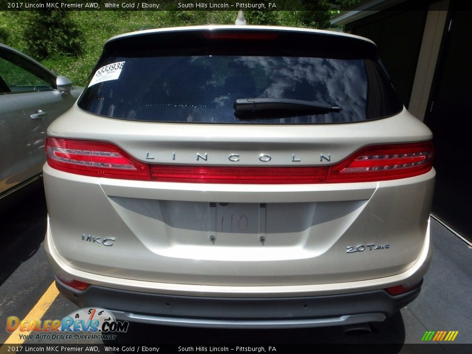 2017 Lincoln MKC Premier AWD White Gold / Ebony Photo #3