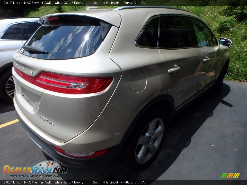 2017 Lincoln MKC Premier AWD White Gold / Ebony Photo #4
