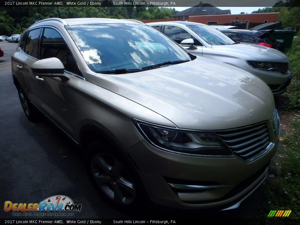 2017 Lincoln MKC Premier AWD White Gold / Ebony Photo #5