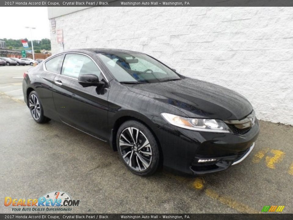 2017 Honda Accord EX Coupe Crystal Black Pearl / Black Photo #1