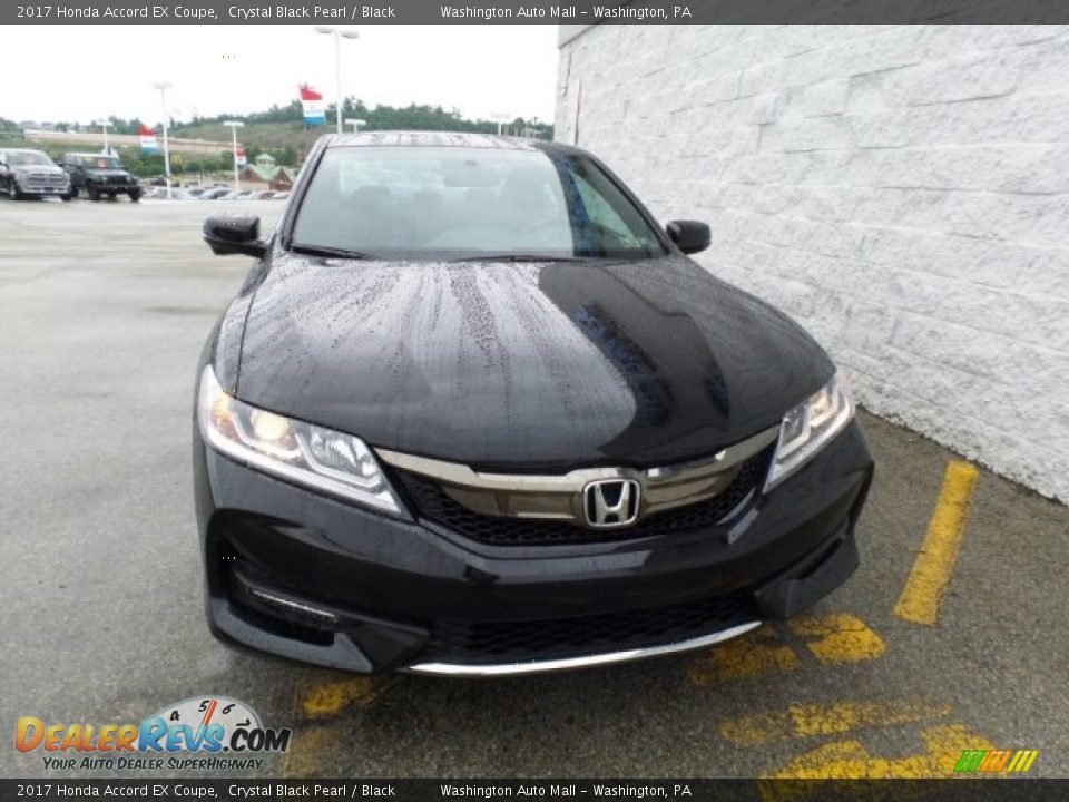 2017 Honda Accord EX Coupe Crystal Black Pearl / Black Photo #4