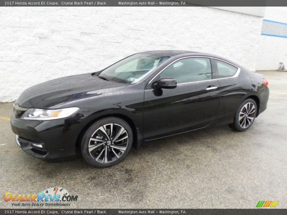 2017 Honda Accord EX Coupe Crystal Black Pearl / Black Photo #5