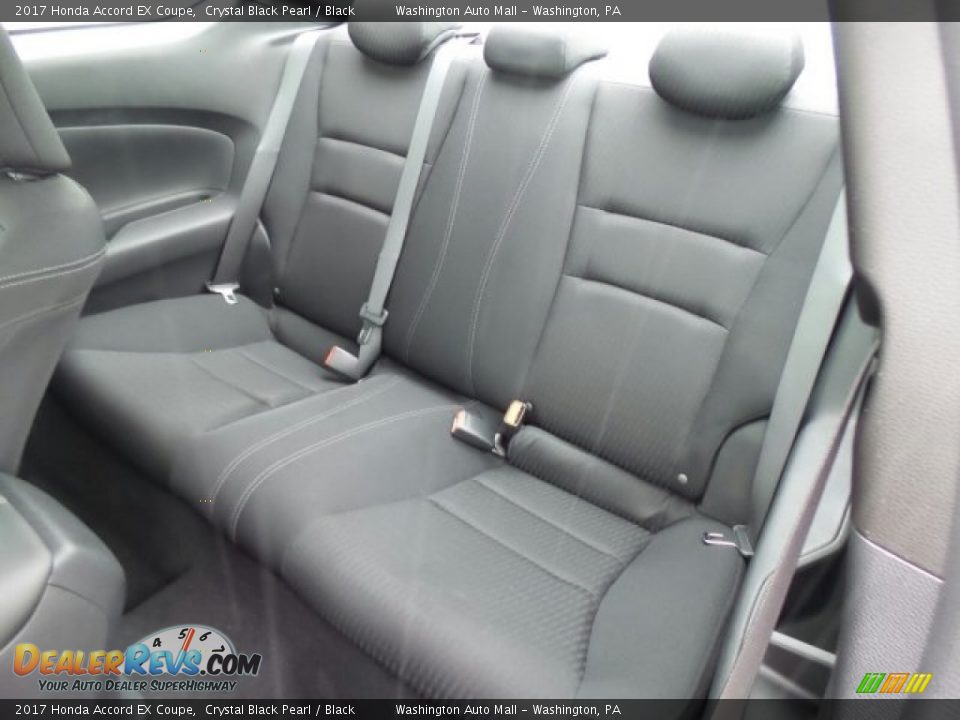 2017 Honda Accord EX Coupe Crystal Black Pearl / Black Photo #10