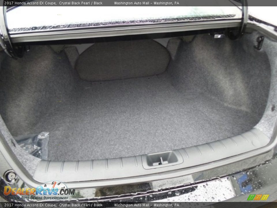 2017 Honda Accord EX Coupe Crystal Black Pearl / Black Photo #11