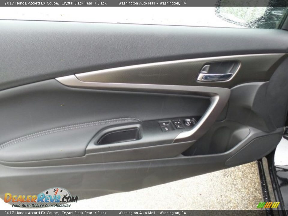 2017 Honda Accord EX Coupe Crystal Black Pearl / Black Photo #12